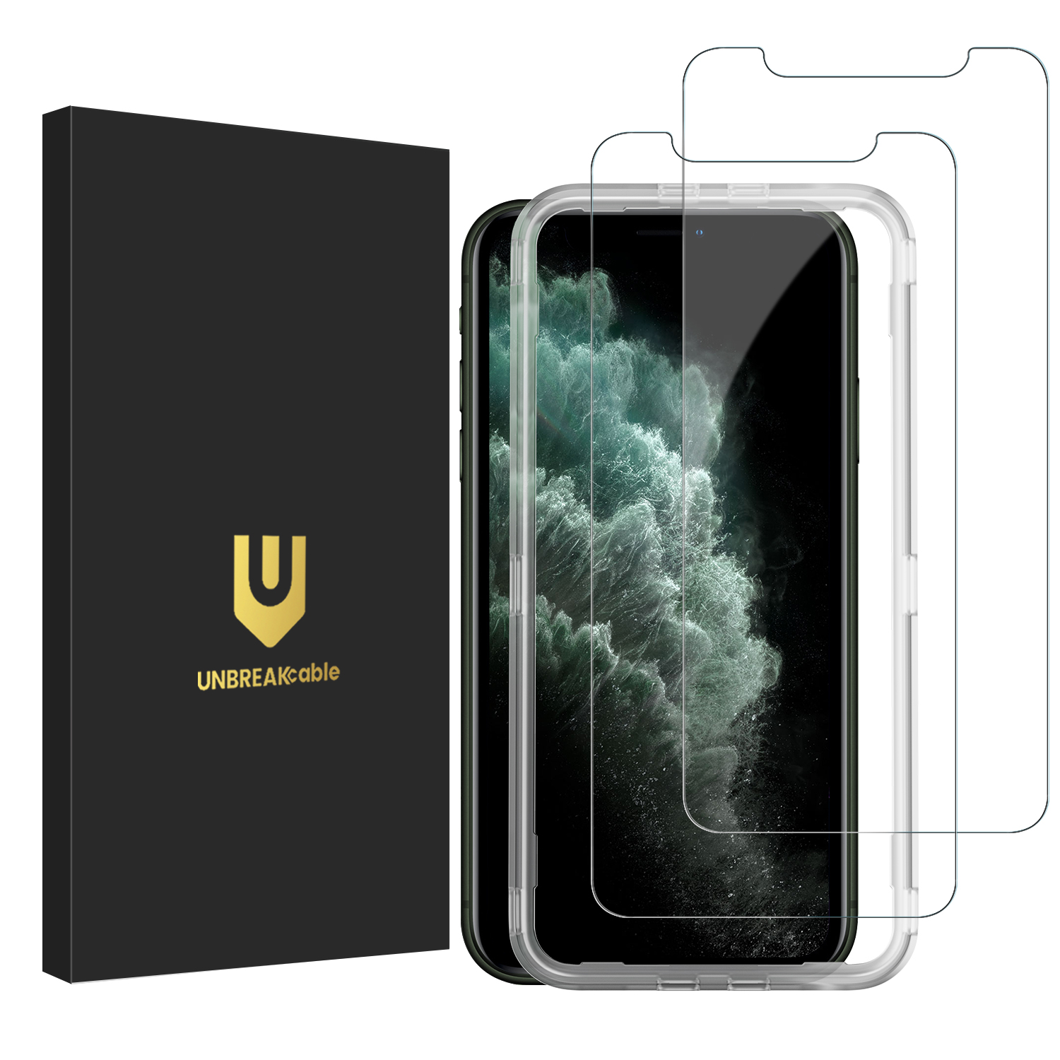 OtterBox Alpha Glass Screen Protector for iPhone Xs Max, Clear