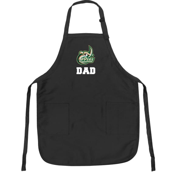 UNC Charlotte Dad Apron DELUXE UNCC Dad APRONS