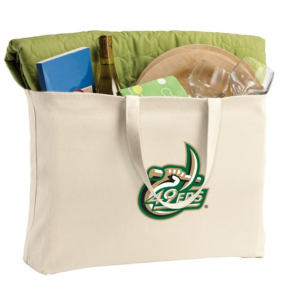 UNC Charlotte Tote Bag Large UNCC Shopping Bag