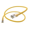 thumbnail image 1 of UNC Group Clearfit - Patch cable - RJ-45 (M) to RJ-45 (M) - 7 ft - CAT 6 - snagless - yellow, 1 of 2