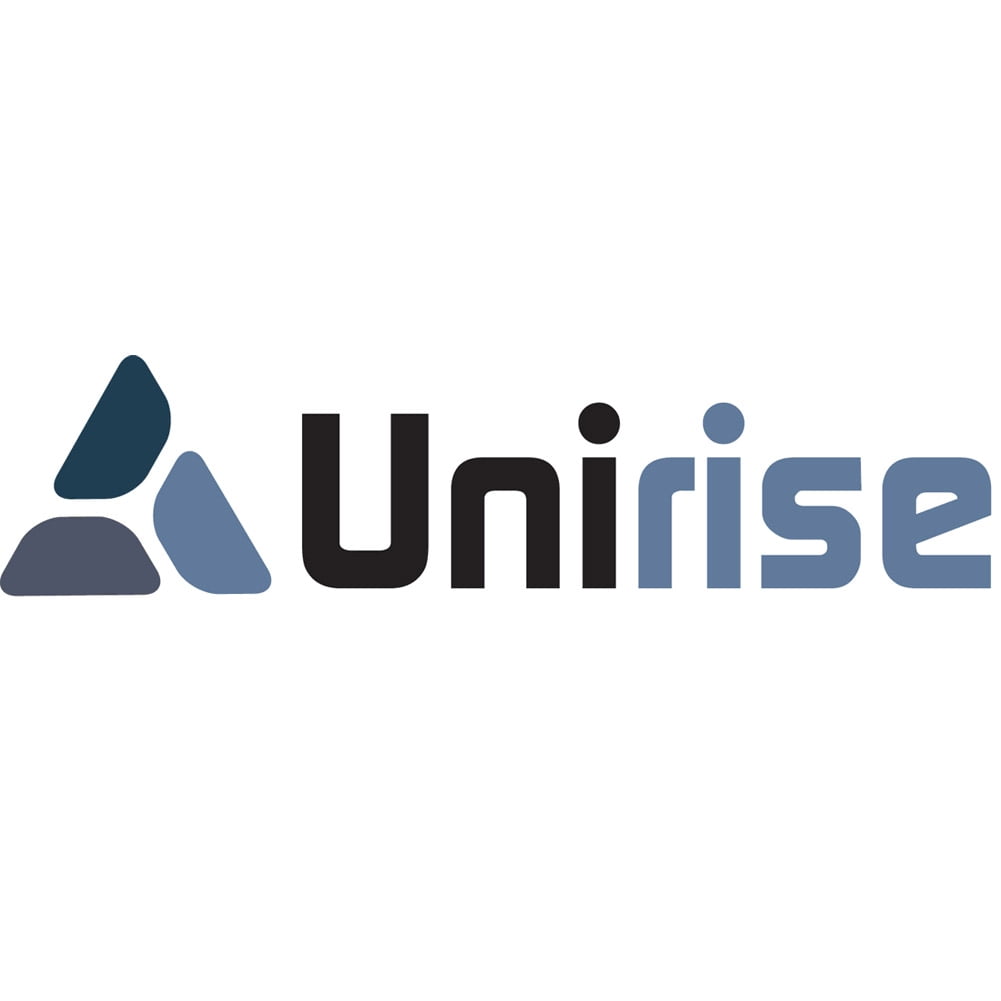 Unirise 50ft 0.8in Width Hook & Loop Strap Tape Black