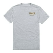 UNC Pembroke Braves Practice T-Shirt Heather Grey Small