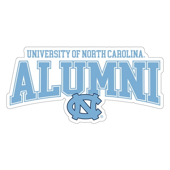 UNC Tar Heels Laser Cut Alumni Vinyl Sticker - Officially Licensed (3-Inch)