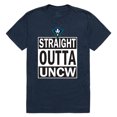 thumbnail image 1 of UNC University of North Carolina Wilmington Straight Outta Tee T-Shirt - Navy, Medium, 1 of 2