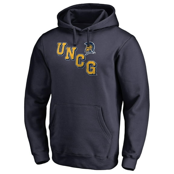 UNCG Spartans Acronym Pullover Hoodie - Navy Blue