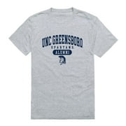 UNCG University of North Carolina at Greensboro Spartans Alumni Tee T-Shirt Heather Grey Small