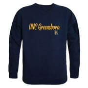UNCG University of North Carolina at Greensboro Spartans Script Crewneck Pullover Sweatshirt Sweater Navy Small