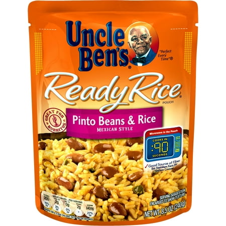 (5 Pack) UNCLE BEN'S Ready Rice: Pinto Beans & Rice, 8.5oz