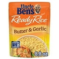 thumbnail image 1 of UNCLE Ben's Ready Rice: Butter & Garlic Rice, Ready to Heat 8.8 Oz Pouches, Pack of 6, 1 of 3