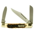 thumbnail image 1 of UNCLE HENRY SENIOR RANCHER 3" 7CR17 SS CLIP POINT/SHEEPSFOOT/SPAY STAGLON, 1 of 4