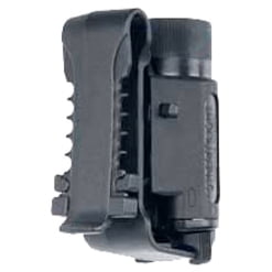 UNCLE MIKES KYDEX CLIP ON LIGHT HOLDER BLACK