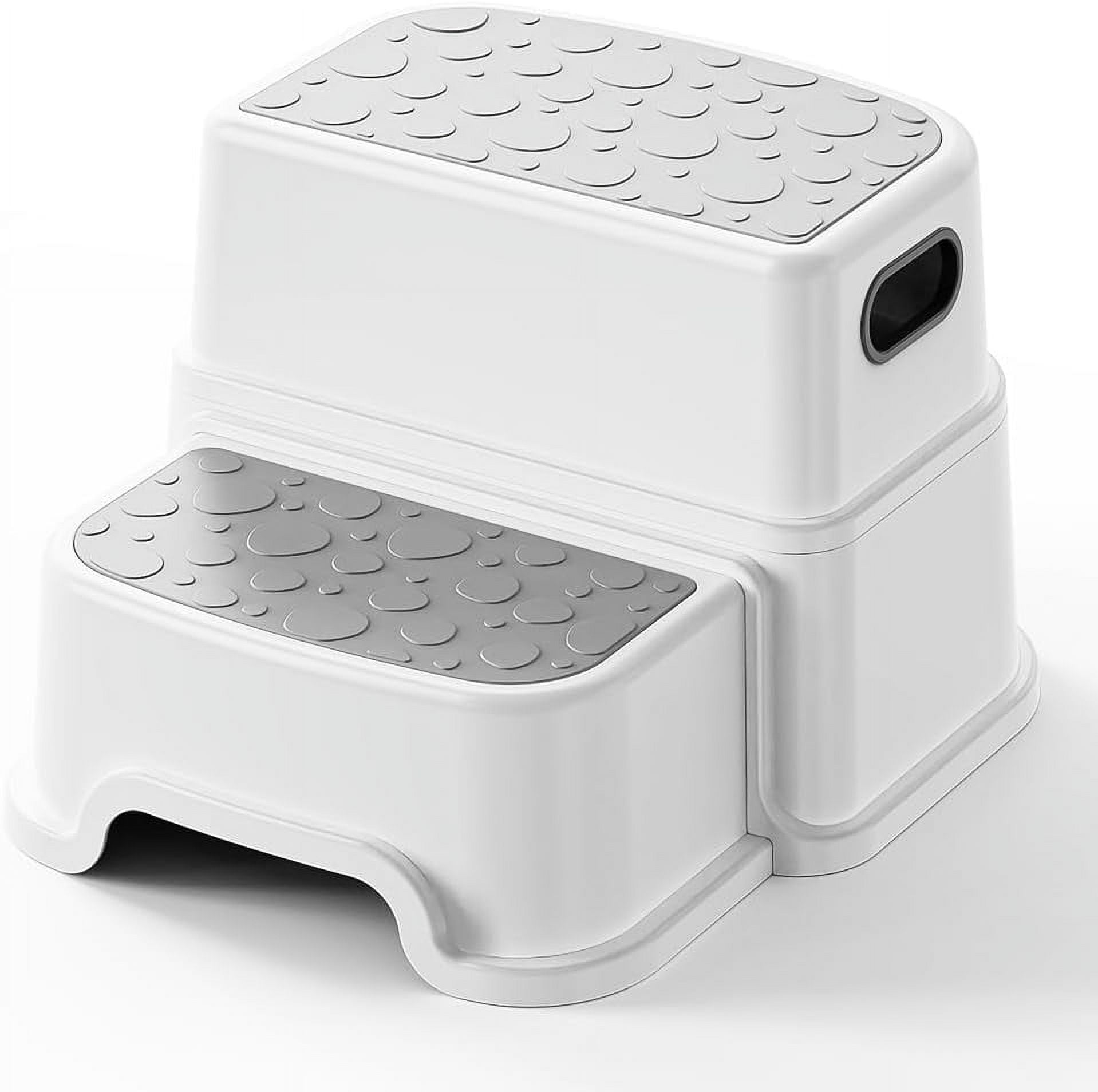 UNCLE WU 2 Step Stool for Kids Toddler Step Stool for Bathroom Sink