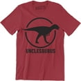 thumbnail image 1 of UNCLESAURUS T-Rex dinosaur grumpy uncle mens t- fathers day birthday gift T-Shirt, 1 of 4