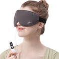 thumbnail image 1 of UNCN Heated Eye Mask USB Wearable Dry Eyes Relief Mask Warm Compress with 3 Heat and Time Settings,  Washable，Gray, 1 of 7