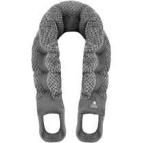 UNCN Long Heating Pad for Neck and Shoulders Back 33 * 5.9" Microwavable Large Moist Heat Pack Portable （Grey）
