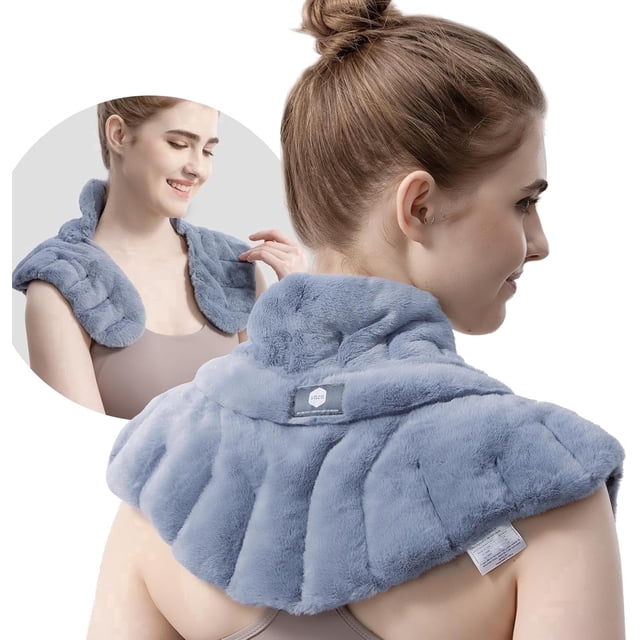 UNCN Microwave Heating Pad for Neck & Shoulders 45x26cm , Heated Neck ...