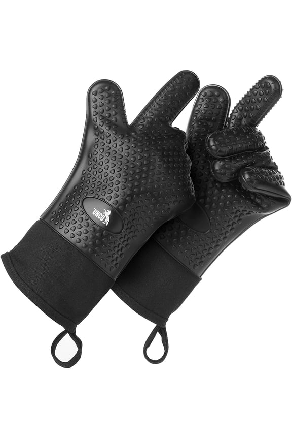 - Grill Gloves, Silicone Gloves Heat Resistant, Oven Gloves, BBQ Gloves, Meat Gloves, Barbecue Gloves, Grilling Gloves
