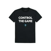 UNCW University of North Carolina Wilmington Control the Game T-Shirt Black