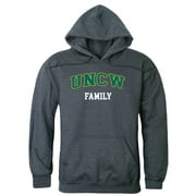 UNCW University of North Carolina Wilmington Seahawks Family Hoodie Sweatshirts Heather Charcoal Small