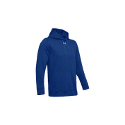 UNDER ARMOUR MENS Hustle Fleece Hoodie "Royal / White" 1300123 400 1300123 400 from Stadium Goods