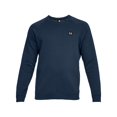 thumbnail image 1 of UNDER ARMOUR Mens Navy Logo Graphic Long Sleeve Crew Neck Classic Fit Cotton Pullover Sweater 2XL, 1 of 2