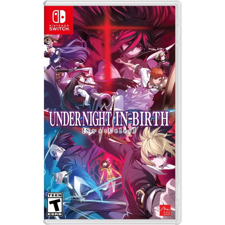 under night in-birth ii sys:celes ファミ通dx UNDER NIGHT IN-BIRTH II [Sys:Celes], Nintendo Switch - Walmart.com