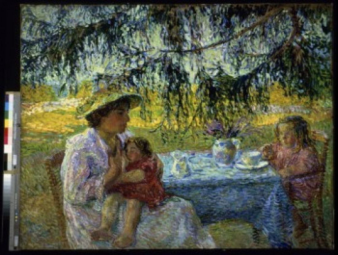 UNDER THE BRANCHES 1907 Tarhov Nikolaj Aleksandrovic 1871 d1920 Russian Musee du Petit Palais Geneva Canvas Art - Nikolaj Aleksandrovic (18 x 24)