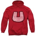 thumbnail image 1 of UNDERDOG/U CREST-ADULT PULL-OVER HOODIE-RED-XL, 1 of 1