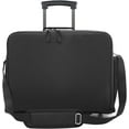 thumbnail image 1 of UNDERSEAT PRO Foldable rPET Laptop Carry-on Briefcase, Black, 1 of 10