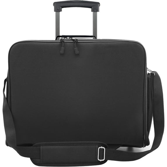 UNDERSEAT PRO Foldable rPET Laptop Carry-on Briefcase, Black