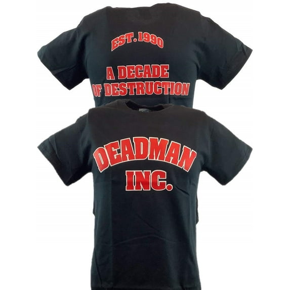 UNDERTAKER Deadman Inc Decade of Destruction T-shirt 3XL