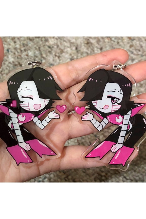 UNDERTALE doublesided keychain - Mettaton (1 keychain)