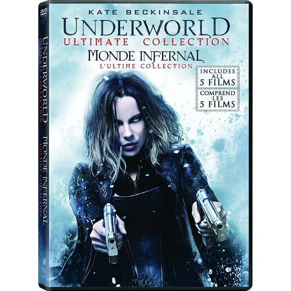 UNDERWORLD (2003) / UNDERWORLD AWAKENING / UNDERWORLD EVOLUTION / UNDERWORLD: BLOOD WARS / UNDERWORLD: RISE OF THE LYCANS - SET - DVD