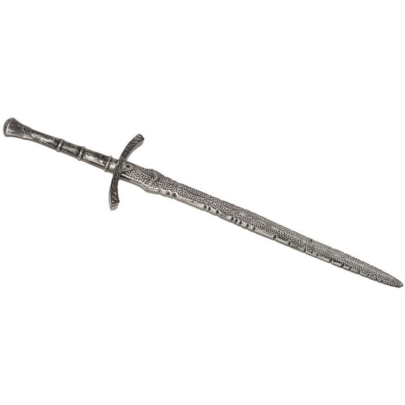 UNDERWRAPS Adult Silver Reaper Sword - Halloween Accessories for Men & Women, Cosplay Weapon for Adults, LARP Accessory, Dress Up