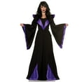 thumbnail image 1 of UNDERWRAPS Full Length Evil Queen Robe - Black and Purple Satin Robe for Cosplay (US, Alpha, X-Large, Regular, Regular, Standard, Womens X-Large (14-16)), 1 of 8