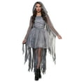 thumbnail image 1 of UNDERWRAPS Grey Layered Ghost Dress - Womens Ghost Dress Costume, Cosplay Dress Up for Women, Spooky Costume for Halloween, Holiday Costume, 1 of 8