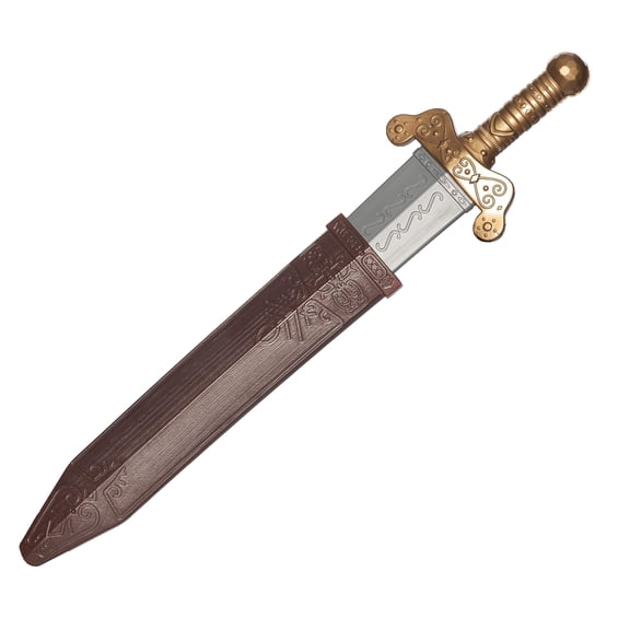 UNDERWRAPS Halloween Weapons Sword Cosplay - Roman Dagger Costume Training Swords Adults, Foam Weapons Prop Weapons (Roman Dagger, OS)
