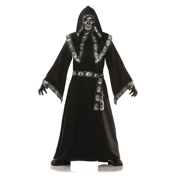 UNDERWRAPS Men's Grim Reaper Costume - Halloween Dress Up for Adults, Outfit for Themed Events, LARP Costumes, Cosplay Costumes