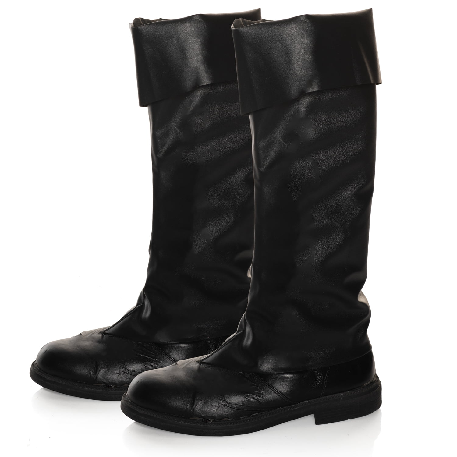 UNDERWRAPS Pirate Boot Top Covers - Faux Leather Renaissance 