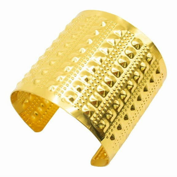 UNDERWRAPS Roman Gold Metal Bracelet - Cuff Bracelets for Women, Greek Goddess Accessories, Belly Dancer Jewelry, Halloween Costume Bracelet