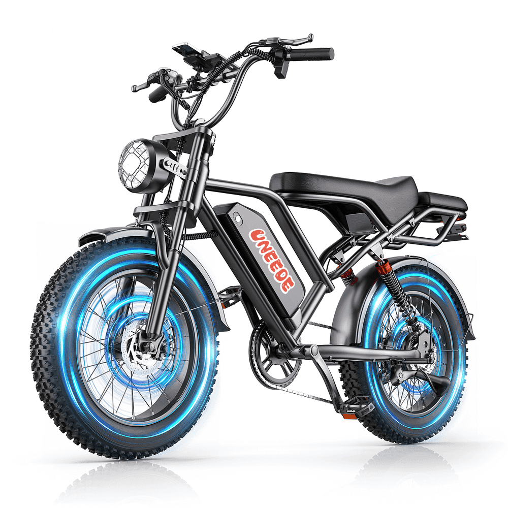 UNEEDE BK20 Fat Tire E Pedal-assist Bike for Adults