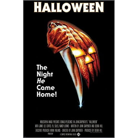 UNEEDYT Halloween The Night He Came Home Vintage Movie 20'' x 30'' Poster