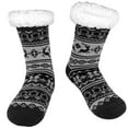 thumbnail image 1 of UNEEI Men's Fuzzy Slipper Socks with Grippers,Winter Warm Cozy Thick Fuzzy Indoor Fluffy Home Socks, Thick Comfy Non Slip Gift Socks, 1 of 6