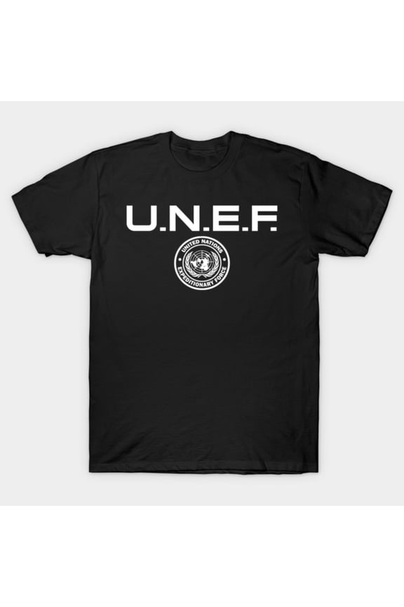 UNEF PT Logo White Expeditionary Force Sci-Fi Military Art Unisex T-Shirt, for men & women, up to size 5XL