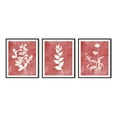 thumbnail image 1 of UNFFRAMED Blush Flower Print Set, Botanical Wall Art Set 3 Prints 20x30, 1 of 3