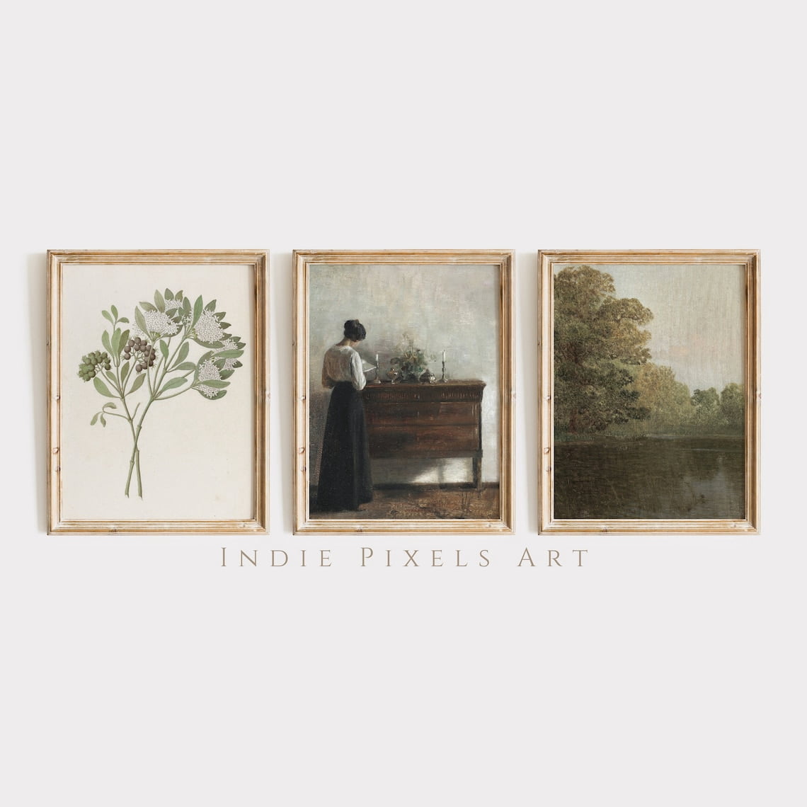 UNFFRAMED French Country Gallery Wall Art Set, Vintage Summer Posters ...