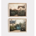 thumbnail image 1 of UNFFRAMED Garden Country Cottage Set Of Two Posters, Cottagecore Wall Decor, Farmhouse Wall Art,, E292 Set 2 Prints 8x12, 1 of 3