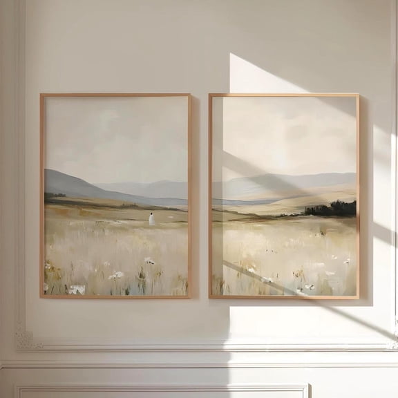 UNFFRAMED Jesus Leaves The 99 Wall Art Set Of 2, Bible Verse Art Set, Vintage Bible Poster, Christian Wall Decor, Modern Christian Art, Bible, 163 Set 2 Prints 8x12