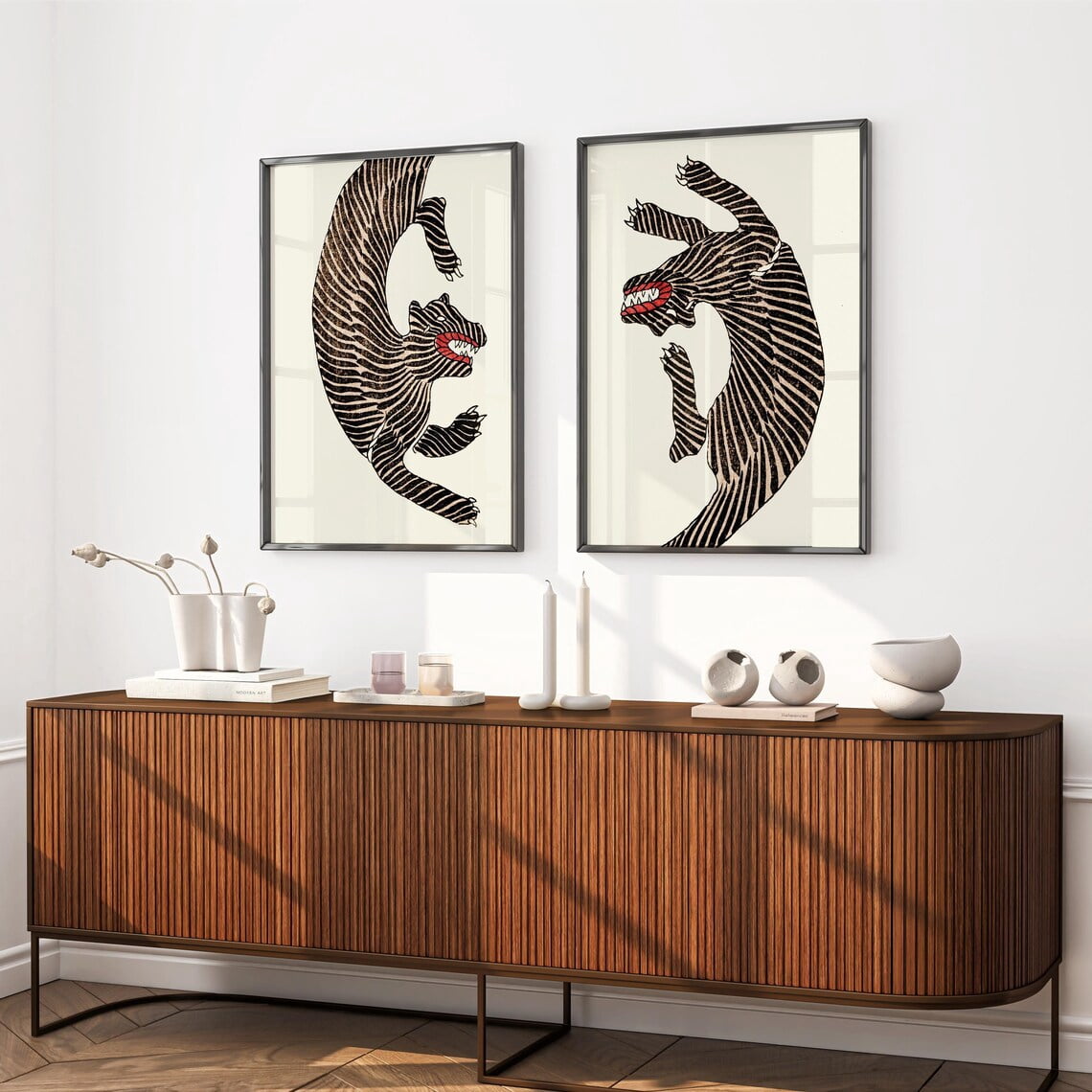 UNFFRAMED Luvia Set of 2 Japanese Poster Prints By Taguchi Tomoki ...