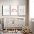 thumbnail image 1 of UNFFRAMED Rainbow Poster Set, Girls Wall Art, Nursery Art, Nursery Wall Art, Cloud Rainbow Sun, Rainbow Wall Art, Baby Decor Set Of 3 Set 3 Prints 20x30, 1 of 3